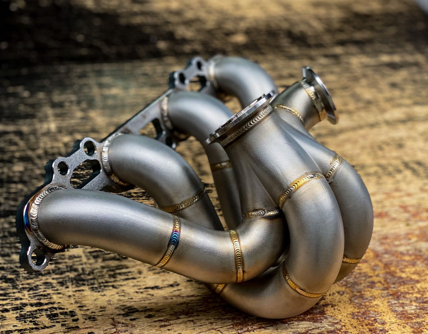 HypEx SR20DET V-Band High-Mount Exhaust Manifold