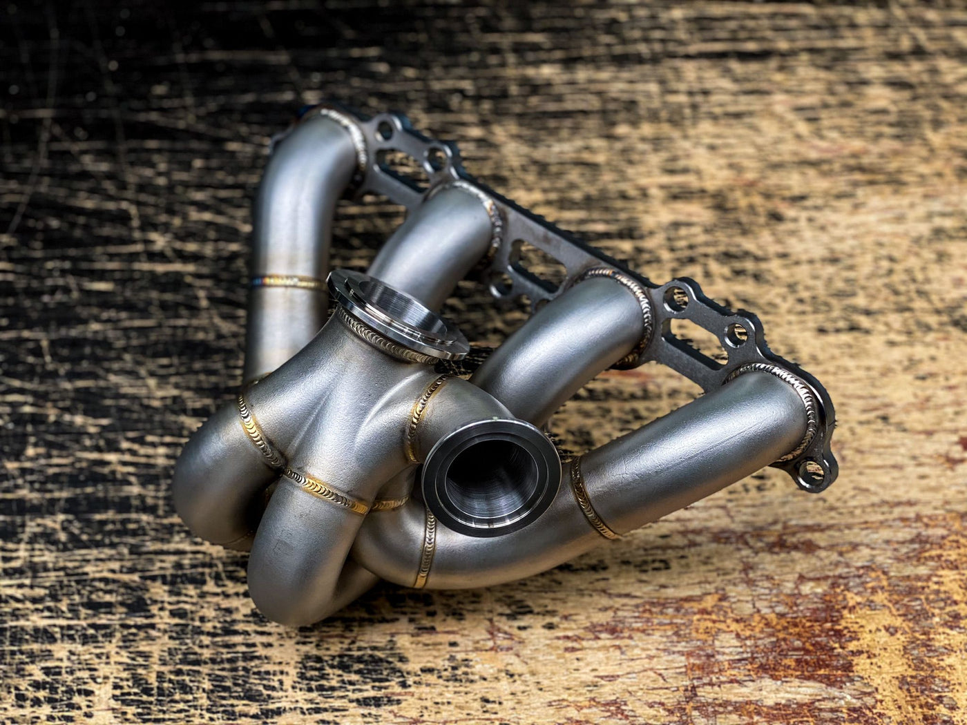 HypEx SR20VE V-Band High Mount Exhaust Manifold